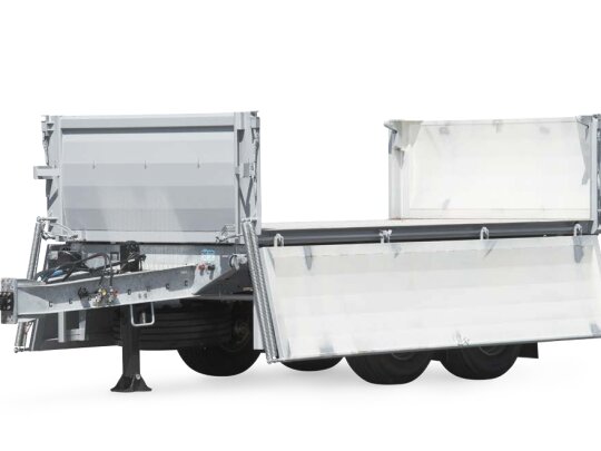 Przyczepy wywrotki tandemowe